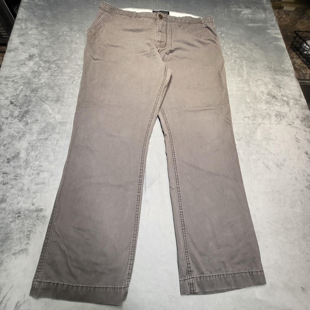 American Eagle Outfitters Pants Mens 40x34 Gray Chino Original Boot